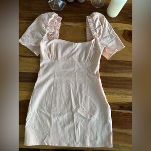 Free People Mini Pink Dress Size 8